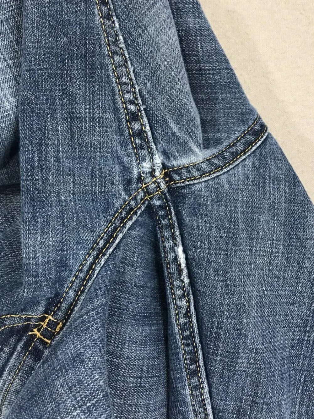 Banana Republic Jeans Men's 36x32 Blue Denim Pants Straight Leg Pockets Cotton